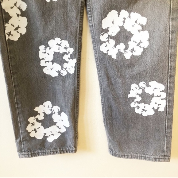 Levi's x Denim Tears Cotton Wreath Jeans sz 30 - Picture 7 of 13